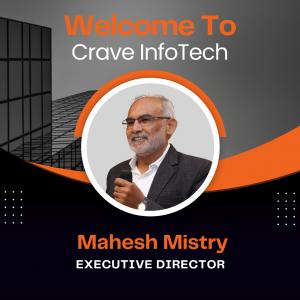 Crave InfoTech Welcomes Mahesh Mistry, Former Adani Total Gas Leader, to Drive Strategic Consulting and Transformation