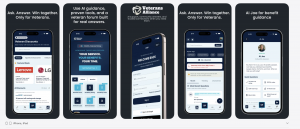 Veterans Alliance App Screenshots