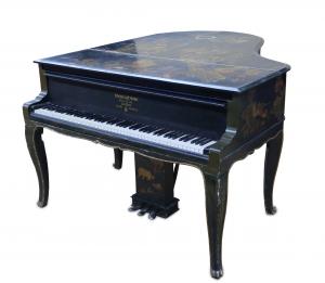 Art case Steinway & Sons Chinoiserie decorated Model A piano. Estimate: $15,000-$25,000