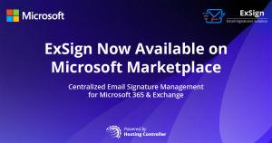 ExSign Now Available in Microsoft Marketplace