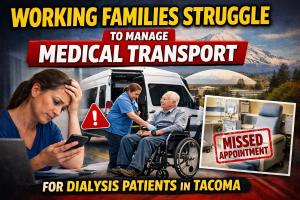 Working Families Struggle to Manage Medical Transport for Dialysis Patients in Tacoma