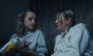 Kelsie and Yulia Looking at Each Other