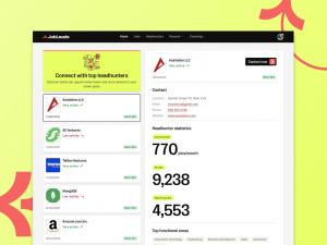 JobLeads connects job seekers to the hidden job market through a network of 40,000+ headhunters.