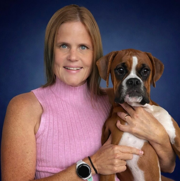 Dr. Sarah Wratten, at her practice of in home pet euthanasia in Orlando, FL.