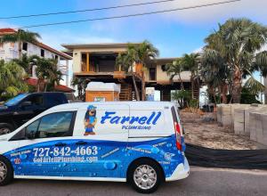 Farrell Plumbing Service Van