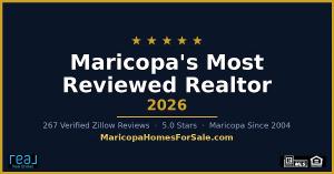 James Sanson highest rated realtor Maricopa AZ 2026 MaricopaHomesForSale.com