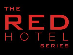 The Red Hotel Series logo represents – 4 thrillers available on Amazon