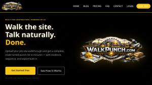 walkpunch.com homepage screenshot