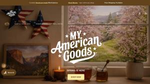 My American Goods® American-made marketplace homepage