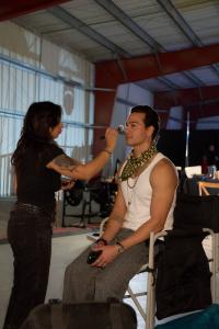 Ray Diaz Backstage For Coachella 2026 Honeybirdette Event With Supermodel Management