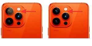 Smudged and Clean Phone Camera Lens