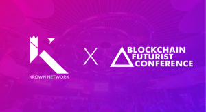 Krown Network x Blockchain Futurist Conference Graphic