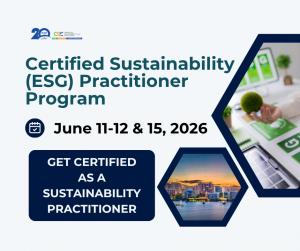Senior professionals participating in CSE’s U.S. sustainability training program, focusing on strategy, compliance, and business value integration