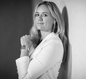 Ashlee Hollis, black and white photo