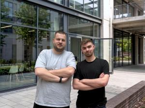 Dominik Snopek CEO and Radek Forgač CTO co-founders of CloudBooster