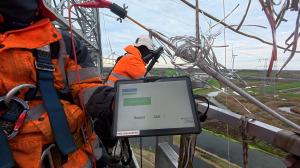 CORECHECK monitoring technology on HVCRC composite core conductor CORECHECK monitoring technology test passed