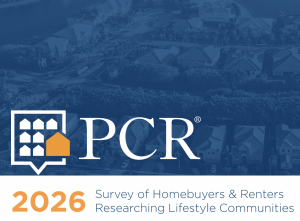 New data from PCR on homebuyers and renters searching for homes in lifestyle communities