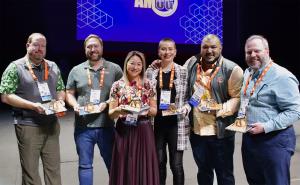 The six individuals that earned DINO Awards