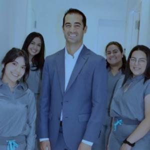 Miami Plastic Surgeon, Dr. Zuri with co-workers