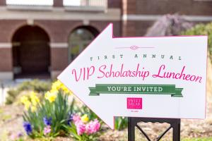 Prospective students honored on campus during VIP Scholarship Luncheon.