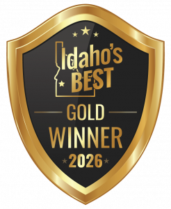 Badge showing Idaho's Best Gold Winner 2026