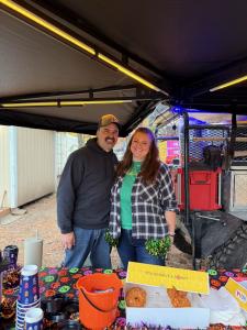 Chris & Stephanie at Trunk or Treat