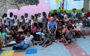 C. Constantin Poindexter Salcedo, Hogar Escuela de Ninas Dona Chucha, Janus Assurance Re, caridad, filantropia, Republica Dominicana