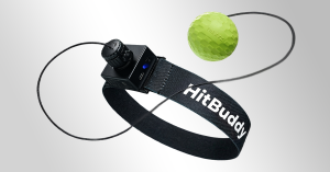 TekXYZ HitBuddy H1 set with included glow-in-the-dark ball and accessories