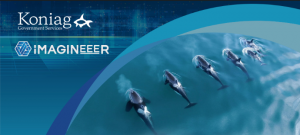 KGS and Imagineer Logos pictured with a Whale Pod