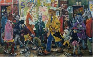 The Animals in the Street (1994) by Chuck Connelly (Photo Credit: Chuck Connelly)