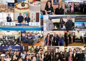 Supported by partners including Paris Baguette, Dreame Technology, and Courtyard by Marriott Los Angeles Monterey Park, among others