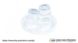 THY精密工業では医療機器向けプラスチック部品に加え、シリコーン部品やチューブ製品など幅広い医療用部品の製造に対応しています。