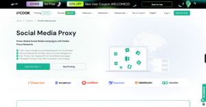 IPcook Social Media Proxies