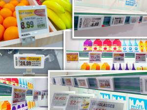 Electronic labels at the 139th Canton Fair