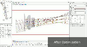 Local Optimization of a Slide Projector Lens