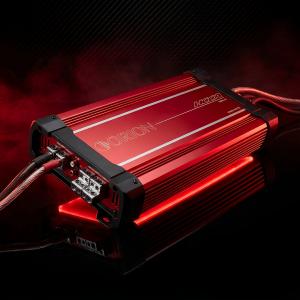 HCCA Series amplifier delivering high-output power for serious SPL system builds and professional installations.