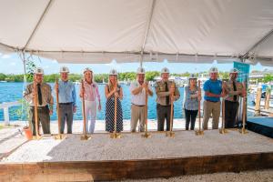 The Florida State Parks Foundation, Florida State Parks and the Friends of John Pennekamp Coral Reef State Park held a groundbreaking ceremony for the new Discovery Center & Aquarium at John Pennekamp Coral Reef State Park on Wednesday April 22, 2026.