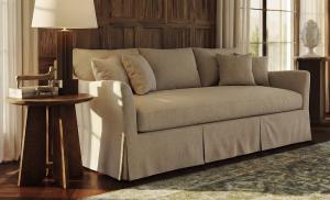 Boulevard 90-inch Skirted Sofa