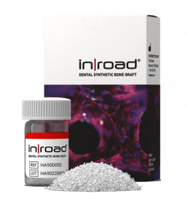 Inroad® emulates the biological microenvironment of bone without donor risk and maximizes the ability of cells to saturate the synthetic bone graft to enhance the likelihood of cohesive bone regeneration.