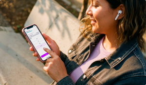 Image showing a Lingoda student learning with the Lingoda App