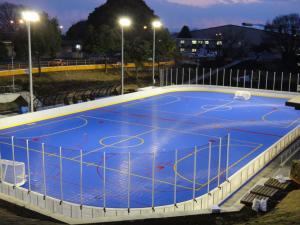 Outdoor Soccer Field Walls