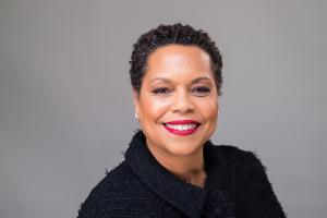 Head shot of outgoing CEO, Gabrielle Webster