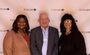 Photo of George Wilbanks, Judy Chambers, and Nancy Sims at LA Toigo Gala