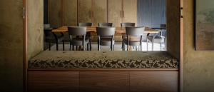 Metier Interiors luxury kitchen showroom interior at 217 Centre Street, Manhattan, NY 10013