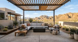 Desert Patio Lounge Area