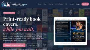 bookcovers.pro homepage screenshot