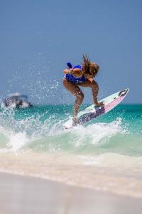 Nicole Phillips Skimboarding at Nokomis Bech in Spring Fling Skim Jam
