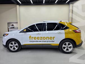 Car branding in Dubai, UAE