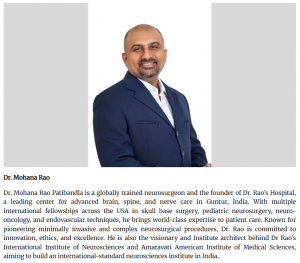 Dr Mohana Rao Patibandla featured in Mid-Day Entrepreneurs to Look Forward in 2026 list