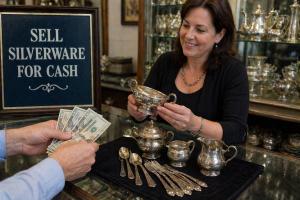 Selling Silverware for Cash